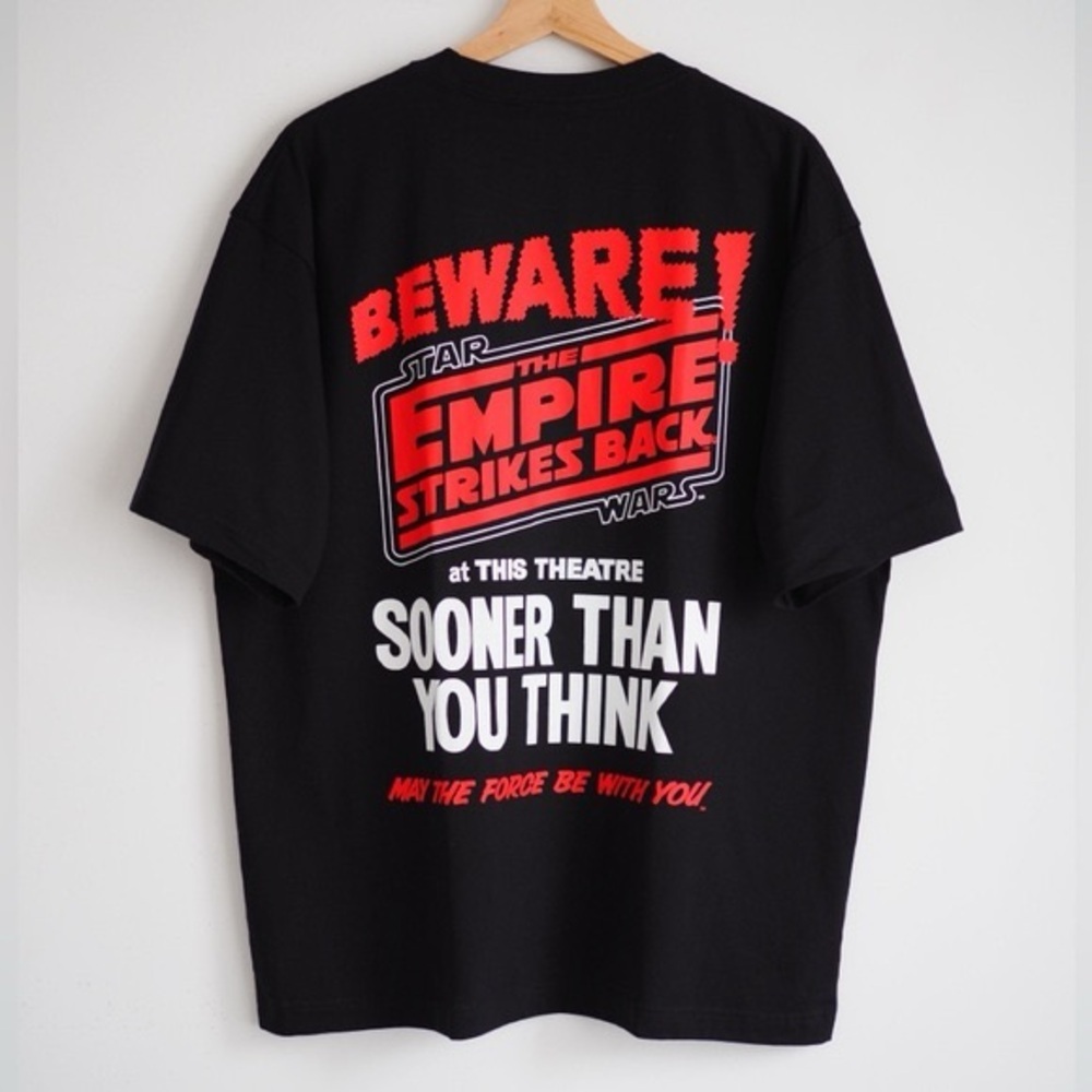 Star Wars X Uniqlo The Empire Strikes Back Graphic Oversized T-Shirt Sz Medium